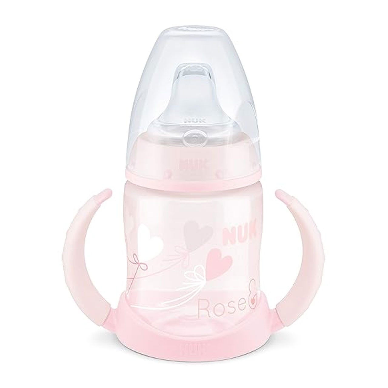 NUK Babyflasche NUK First Choice Trinklernbecher, Trinklernflasche 150ml girl