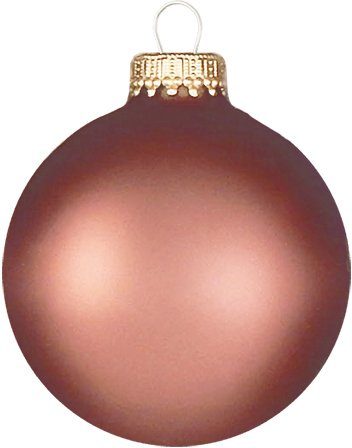 Krebs Glas Lauscha Weihnachtsbaumkugel CBK70417, Weihnachtsdeko, Christbaumschmuck, Christbaumkugeln Glas (8 St)