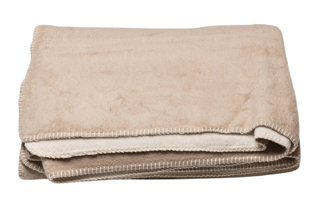Wohndecke Savona 'uni Wende' 150 x günstig online kaufen