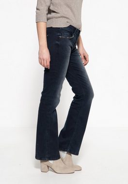 ATT Jeans Slim-fit-Jeans Brenda mit Strass-Akzenten