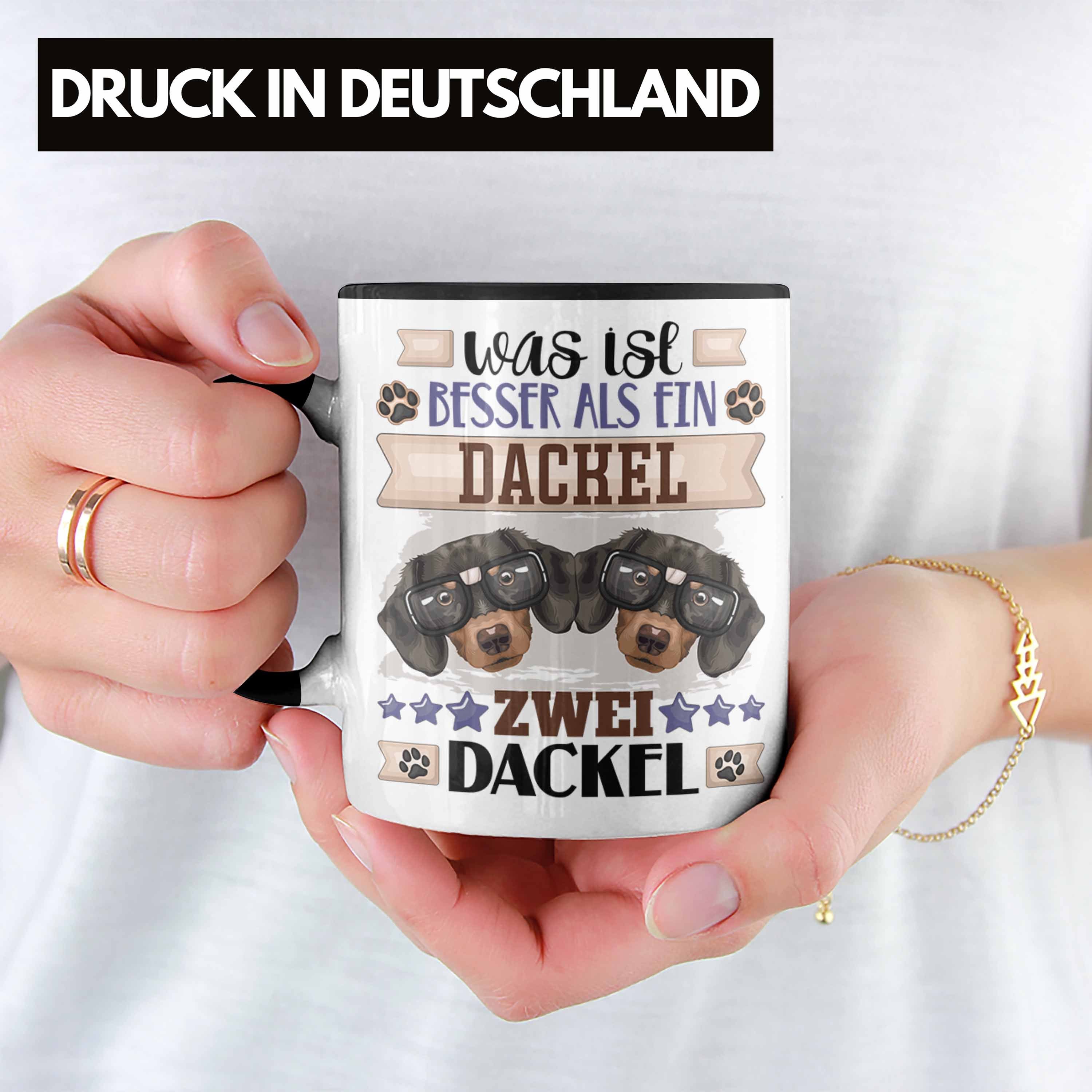 Trendation Tasse Dackel Besitzer Tasse Be Spruch Lustiger Ist Schwarz Was Geschenkidee Geschenk