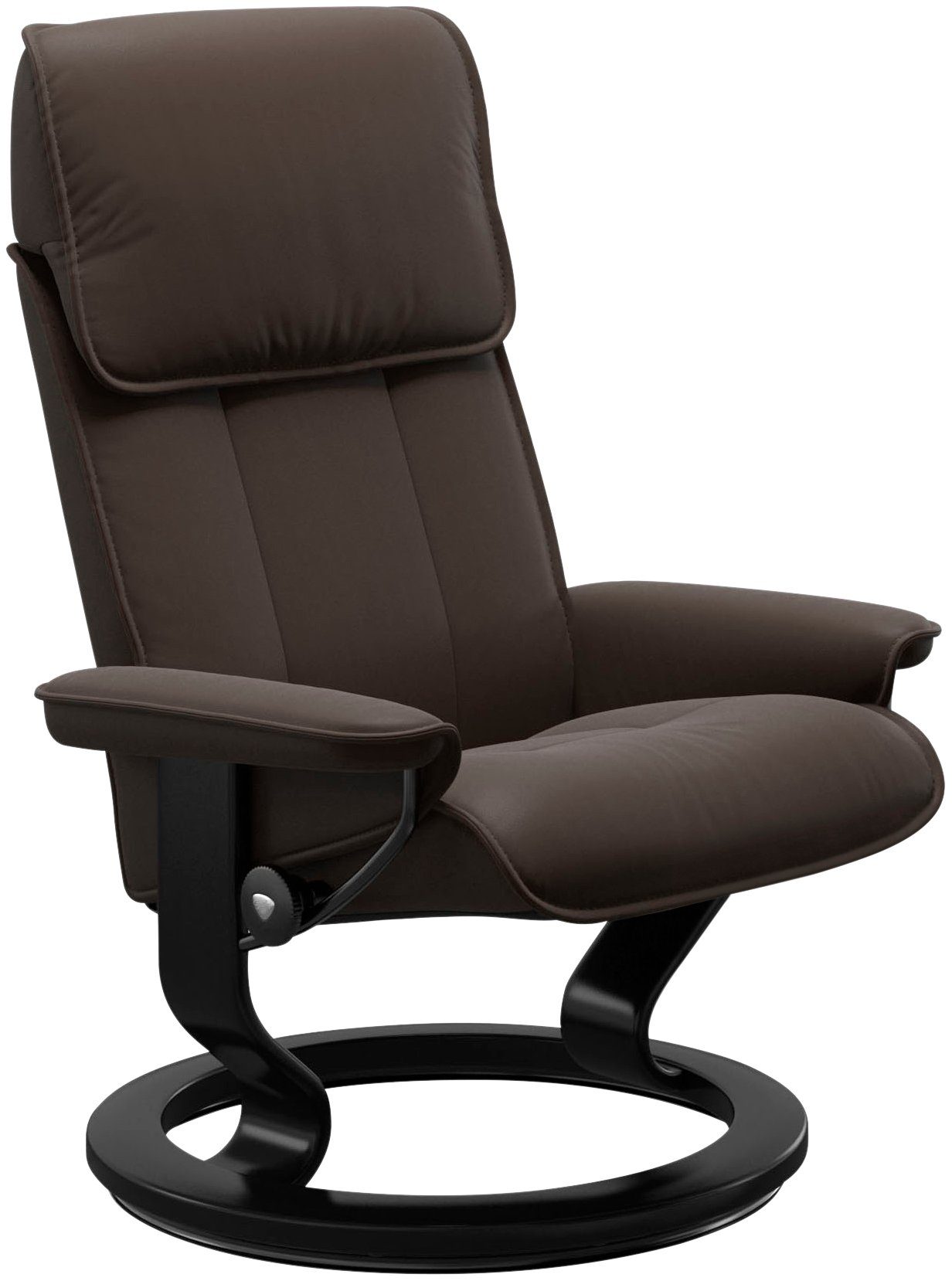 Stressless® Relaxsessel Admiral, mit Classic Base, Größe M & L, Gestell Schwarz