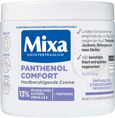 Mixa Körpercreme Mixa Panthenol Comfort, sensitive Pflege