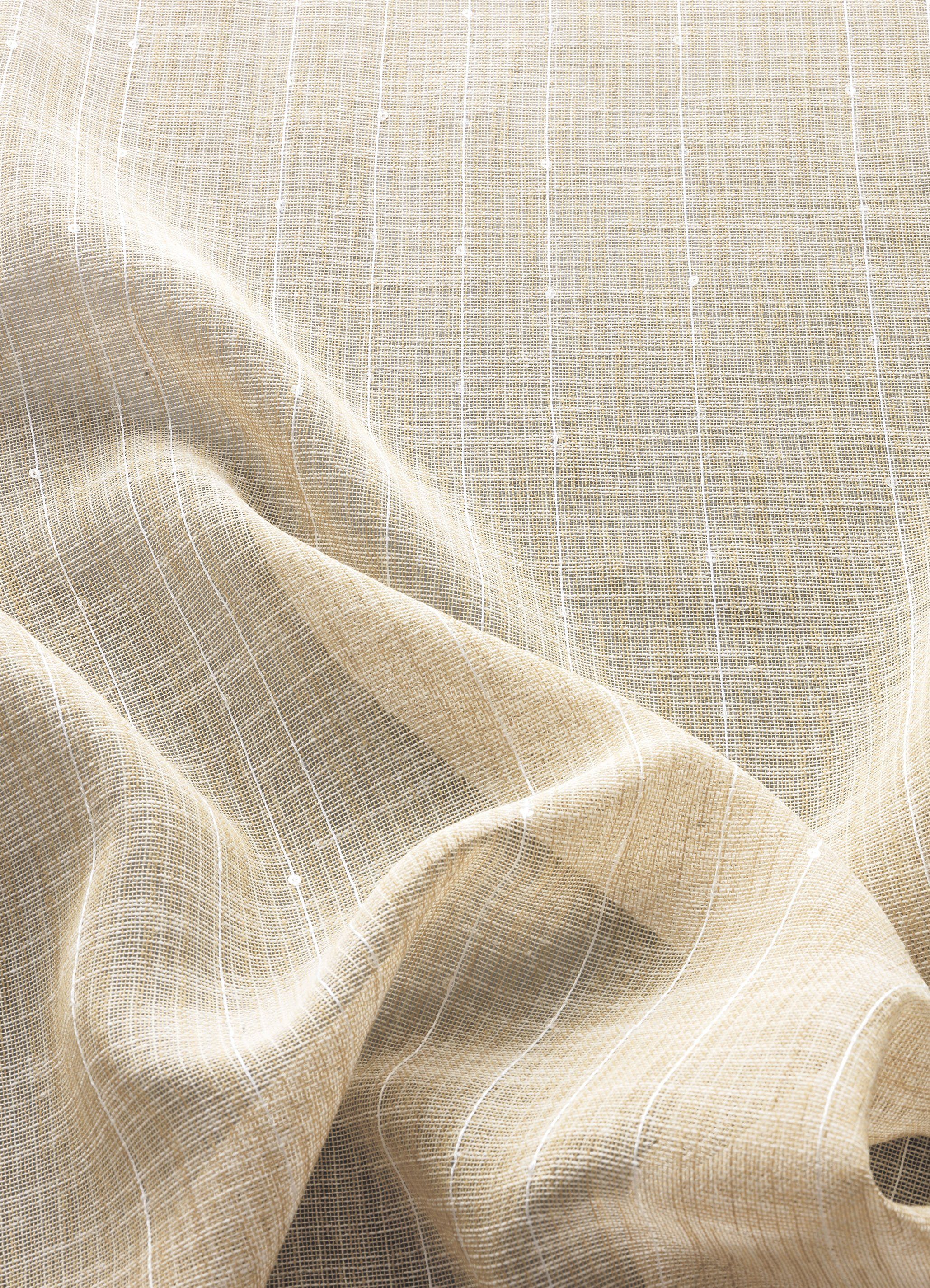 Jacquard, Look creme KIEW, Multifunktionsband edlen Vorhang Neutex transparent, for (1 Schlichter St), you!, mit Pailleten