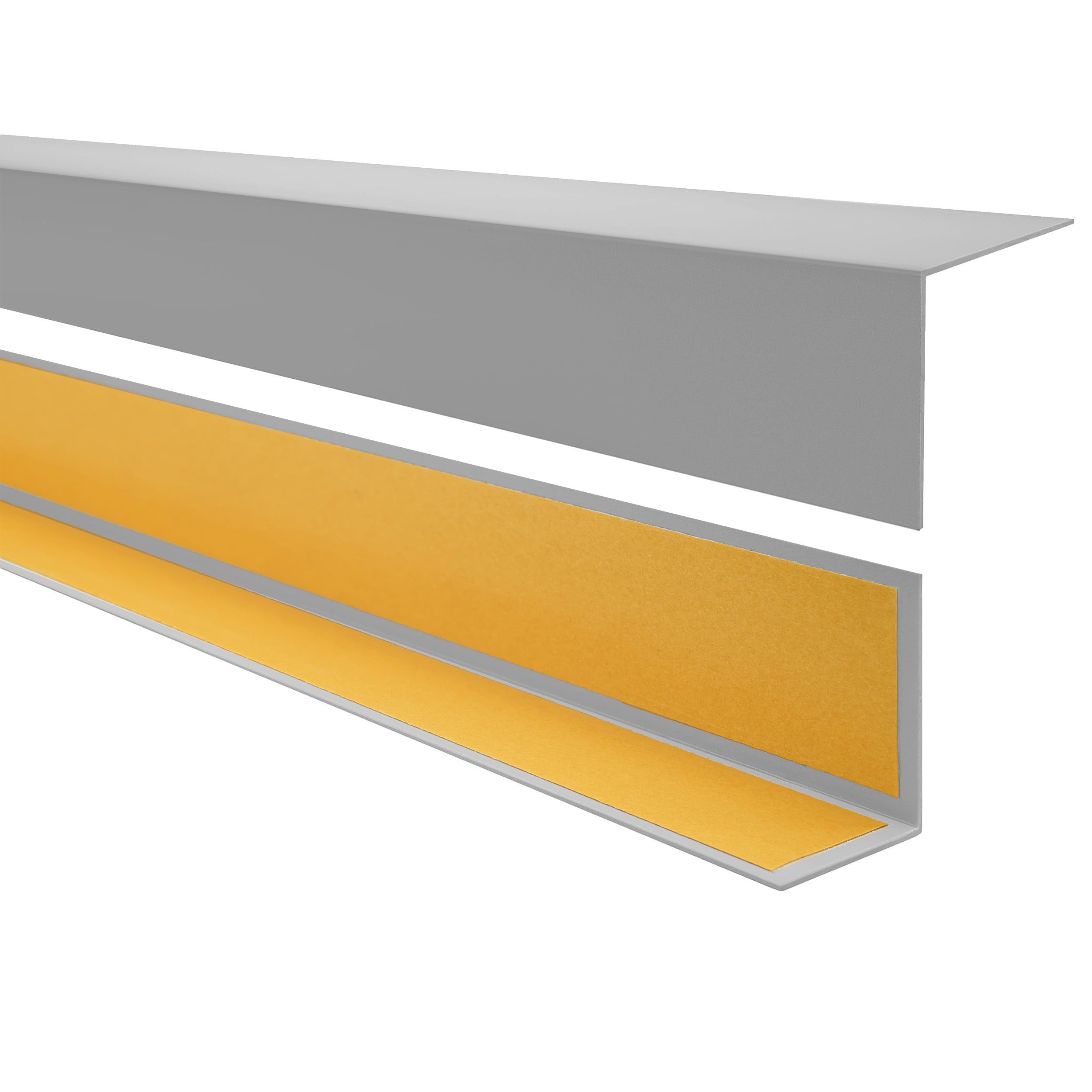 Quest Winkelprofil Kantenschutzprofil selbstklebend 25 x 25 mm (1-St), selbstklebend, 25 x 25 mm, 100 cm