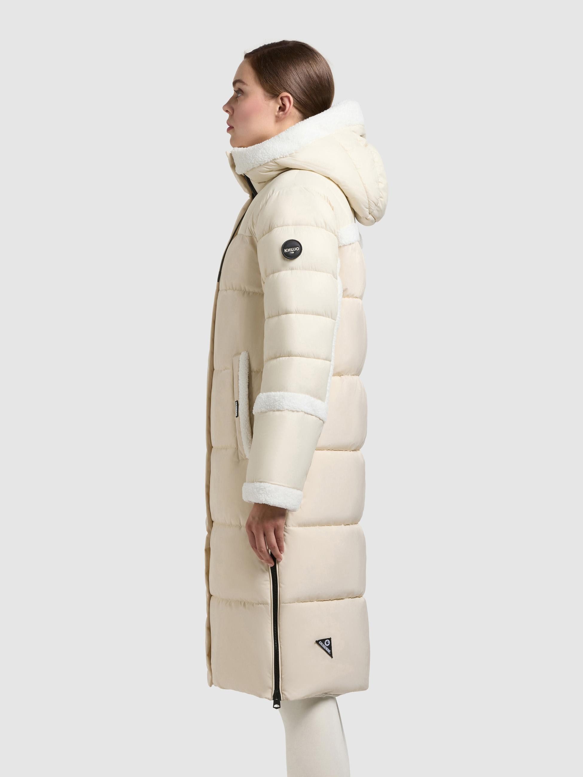 khujo Wintermantel Desna2 Langer Damen Mantel günstig online kaufen