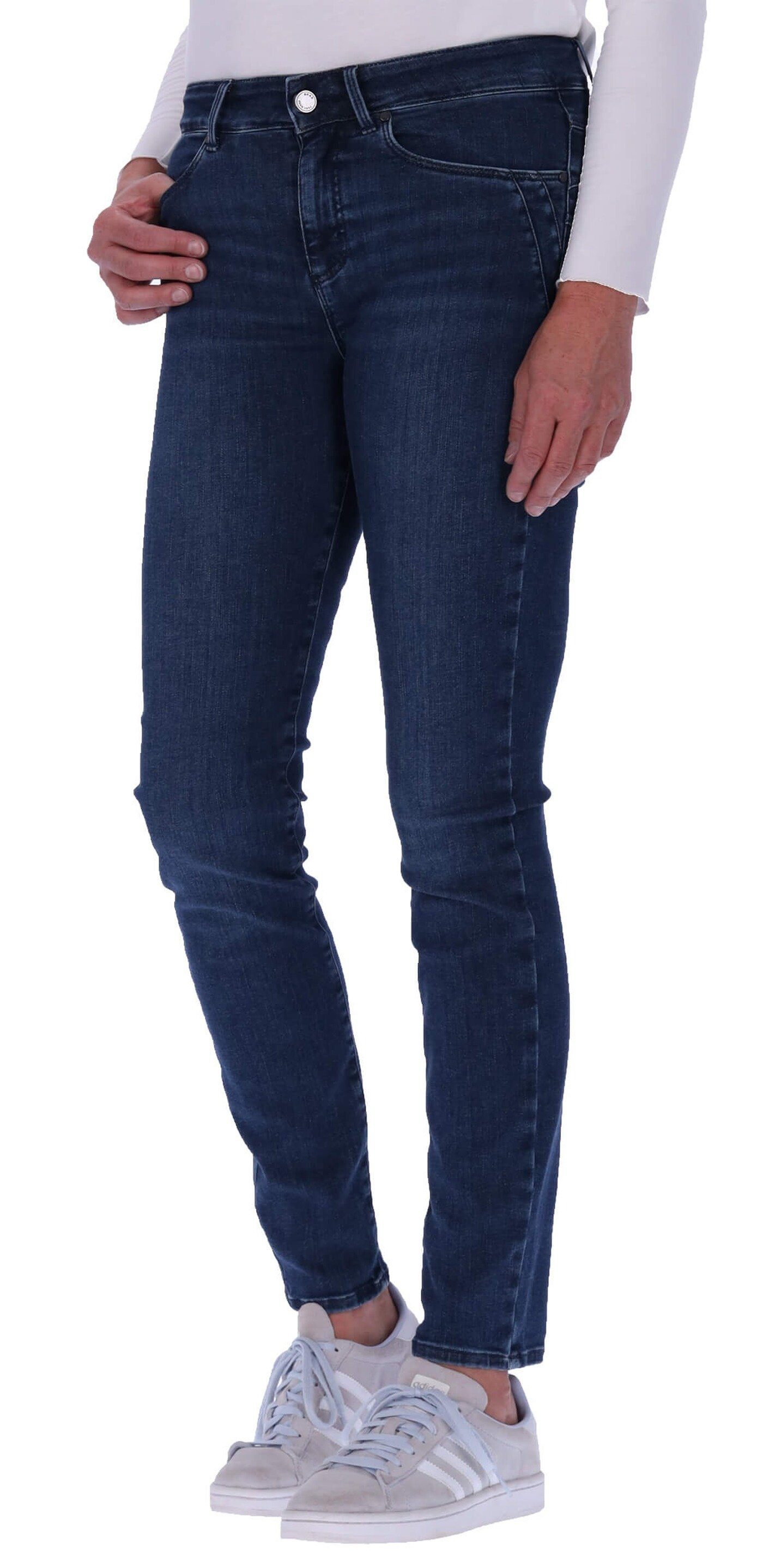 Brax Regular-fit-Jeans BRAX Jeans jeansblau Skinny Fit Ana | Straight-Fit Jeans