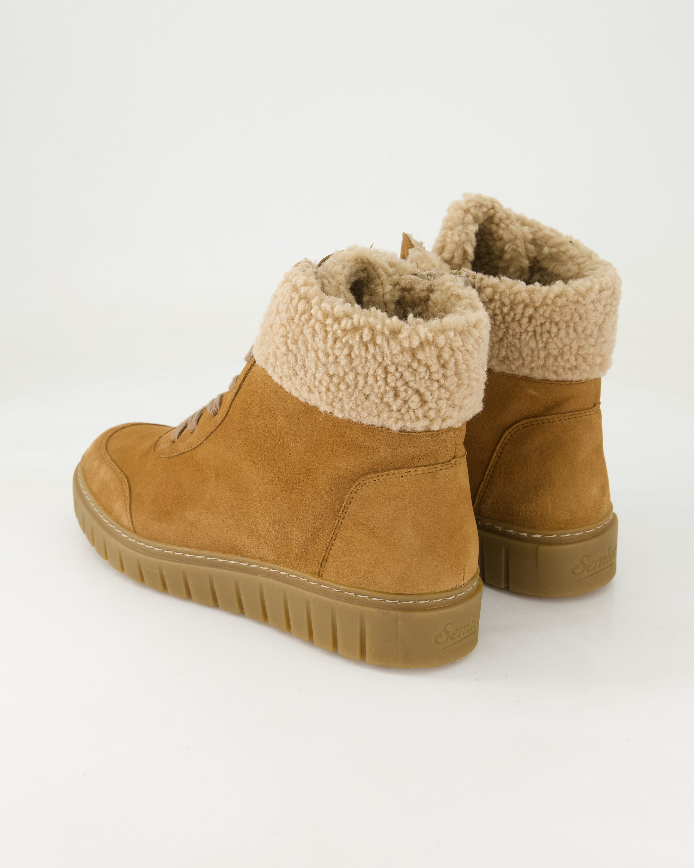 Semler S-Chev/Soft-Teddy Schnürstiefelette Obermaterial: Leder