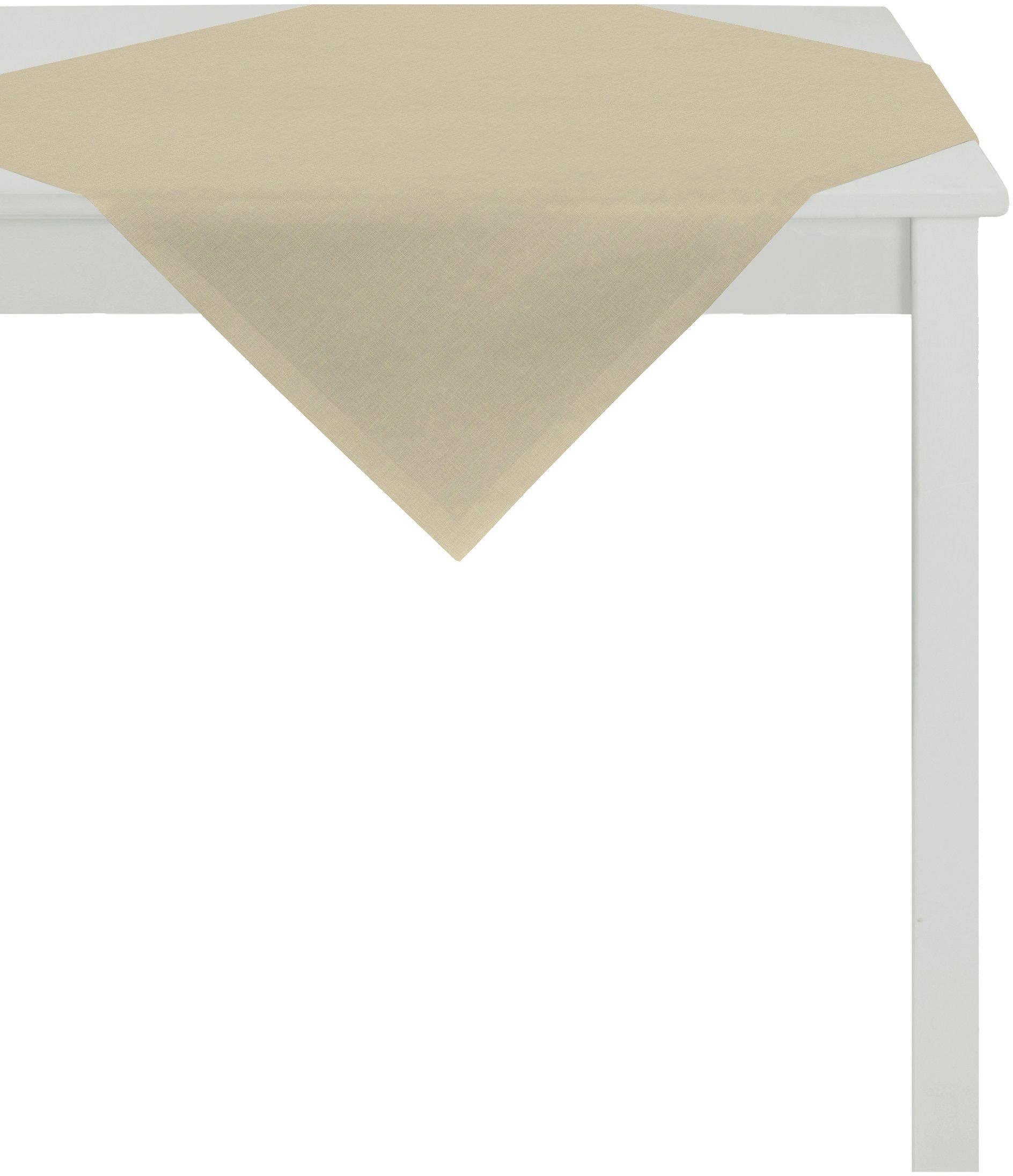 APELT Mitteldecke ALASKA, LOFT STYLE, Rips Uni (1-tlg)