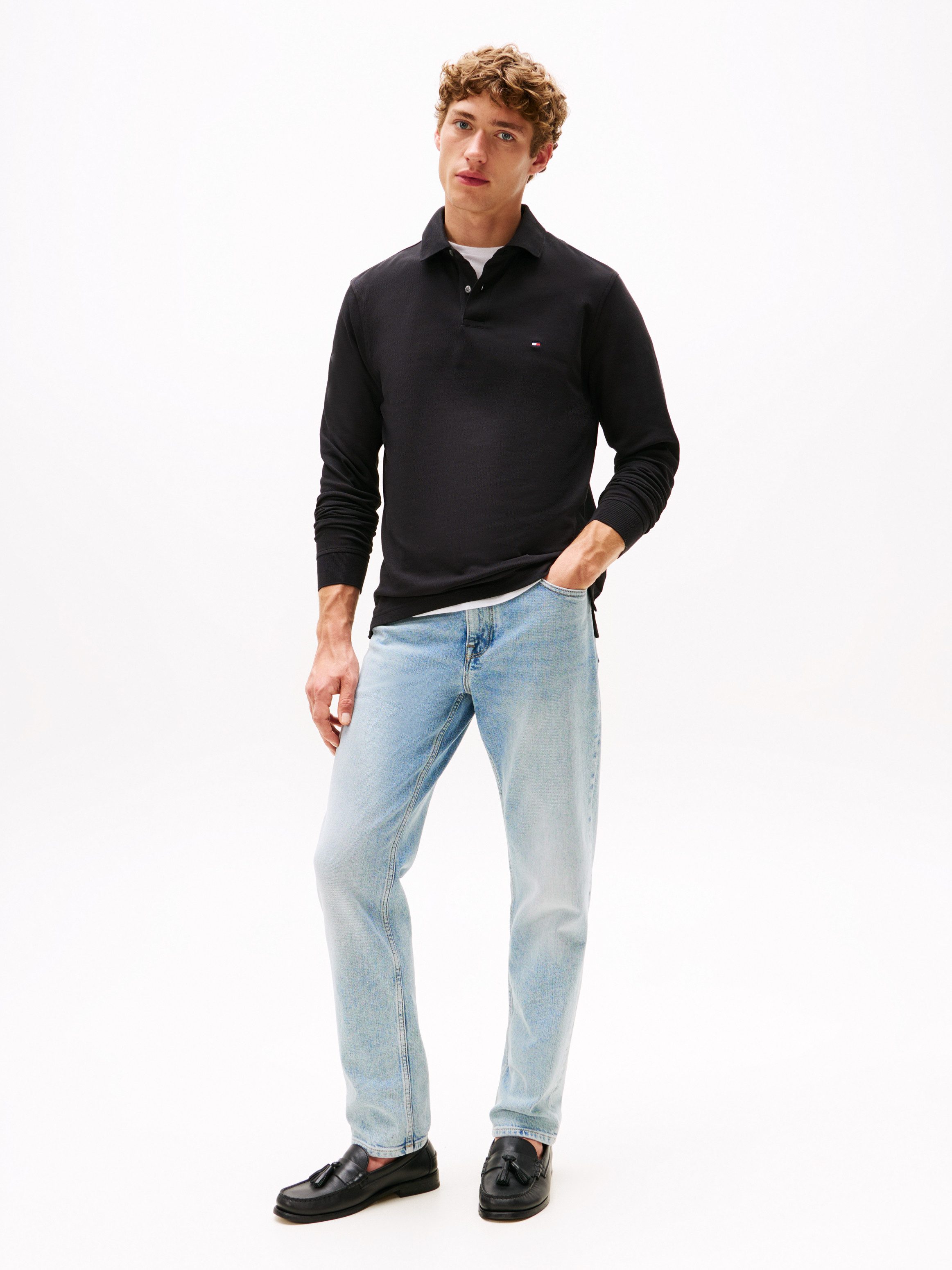 Tommy Hilfiger Langarm-Poloshirt 1985 REGULAR LS POLO