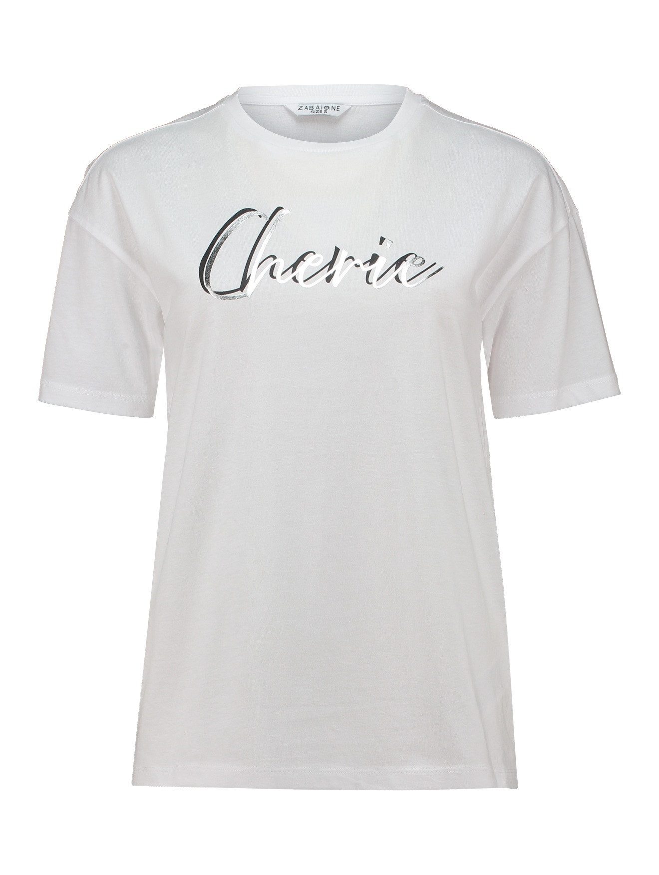 ZABAIONE Print-Shirt Ch44erie 4-64