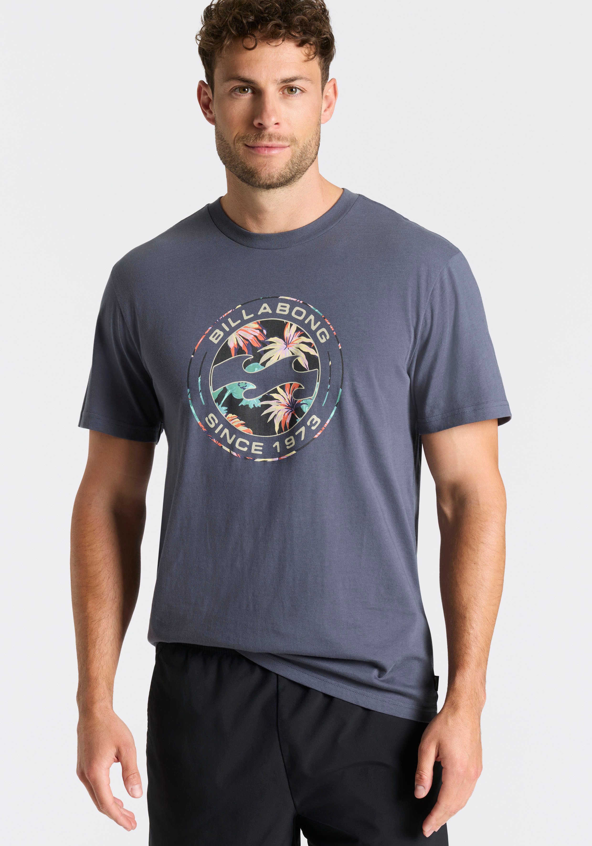 Billabong T-Shirt ROTOR ICON DOUBLEPACK (2-tlg) Doppelpack, mit 2 T-Shirts, Kurzarm, aus Baumwoll-Jersey