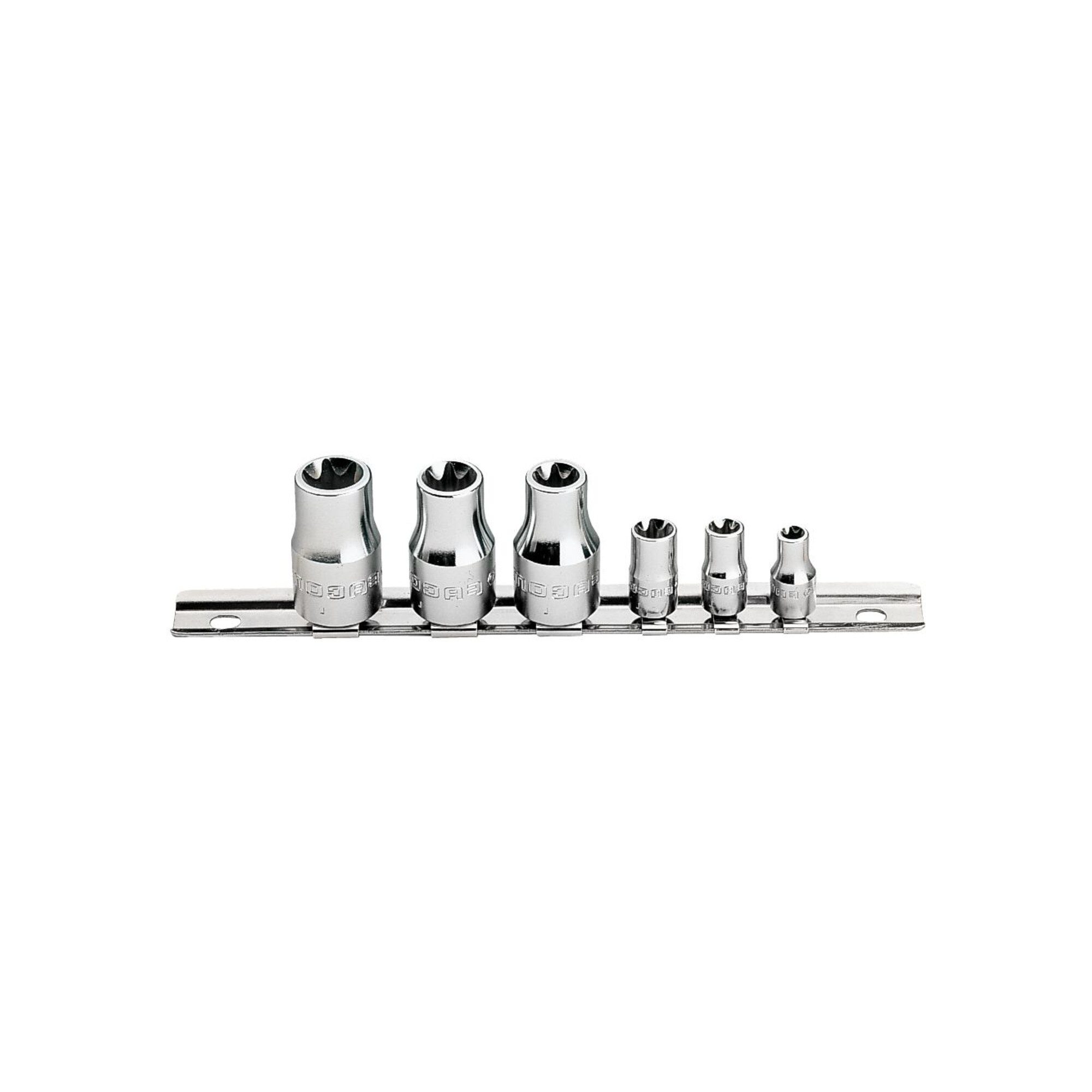 Facom Bit- und Steckschlüsselset Facom Steckschluessel-Set 1/4" 1/2", 6-teilig