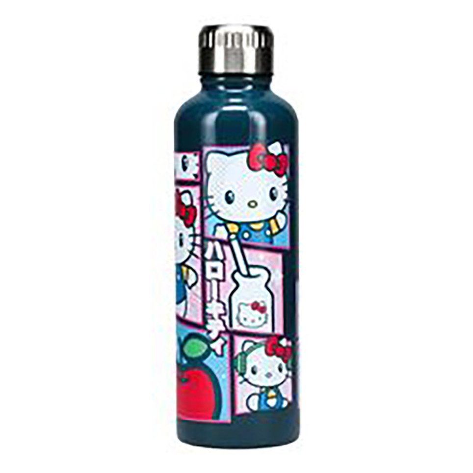 Paladone Product Trinkflasche Hello Kitty Trinkflasche, offizielles Lizenzprodukt, aus Metall