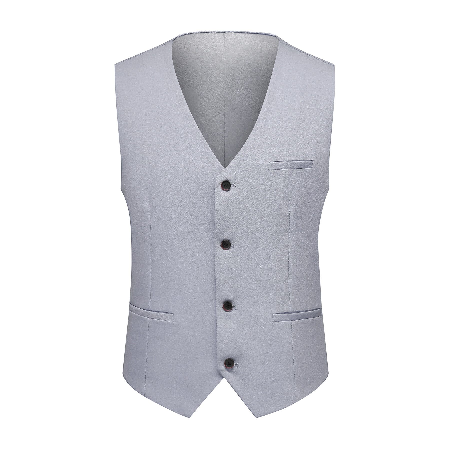 Allthemen Anzug (3 tlg) Herren Slim Fit Hochzeitsanzug komplett 3 teilig Businessoutfit