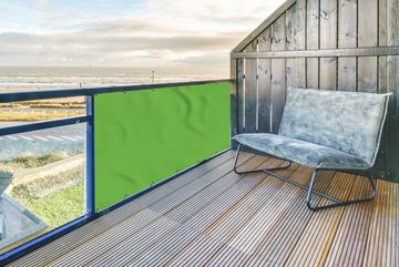 MuchoWow Balkonsichtschutz Grün - Farben - Natur (1-St) Balkonbanner, Sichtschutz für den Balkon, Robustes und wetterfest