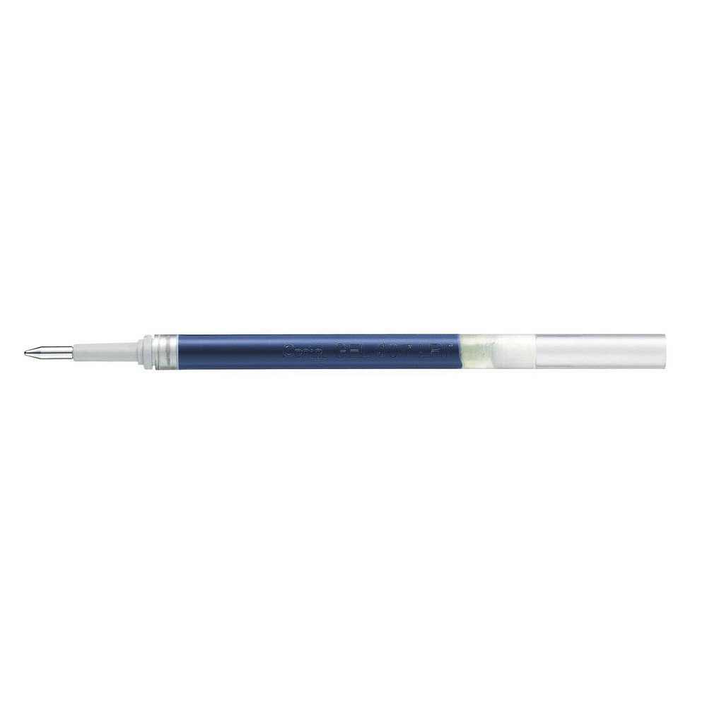 PENTEL Kugelschreiber 12 Pentel LR7 Gelschreiberminen stahlblau