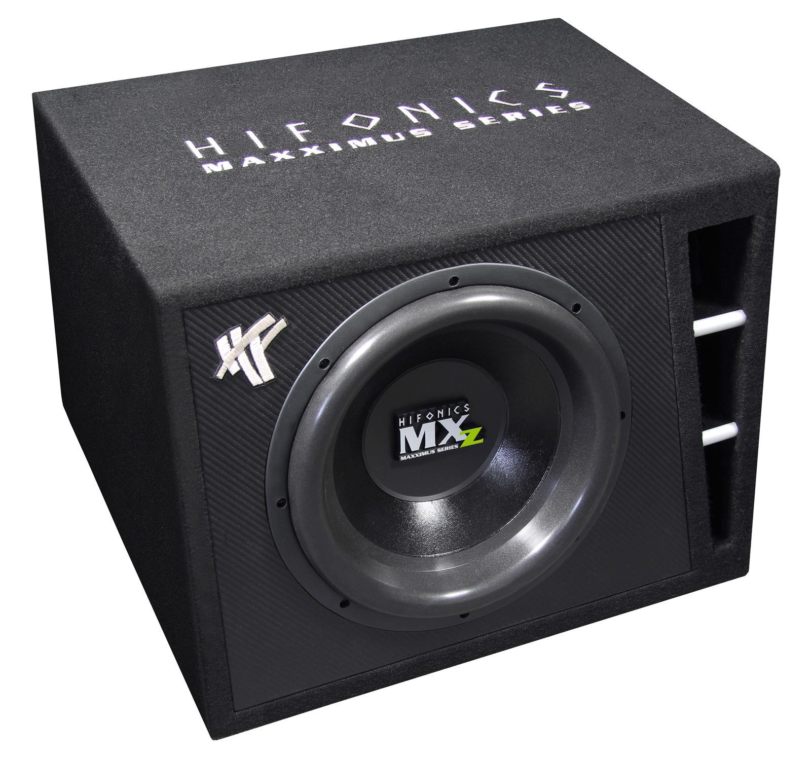 Hifonics MXZ12R 30cm Bassreflex Gehäuse Subwoofer mit 1000 Watt RMS Auto-Subwoofer (1000 W, max.: W cm)