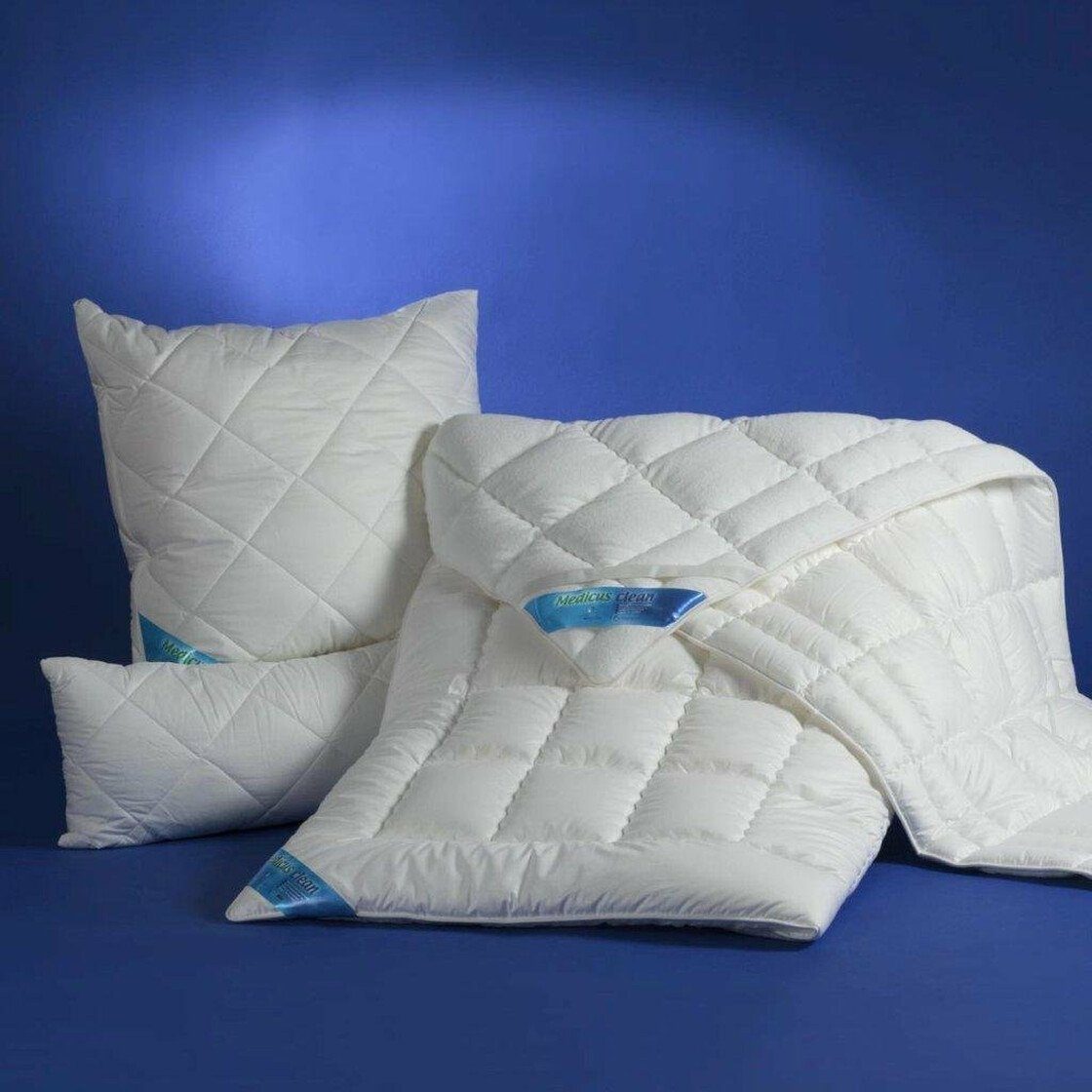Schlafmond Einziehdecke Schlafmond Medicus Clean Allergiker Ganzjahresdecke 135x200 cm, Bezug: 100% Baumwolle