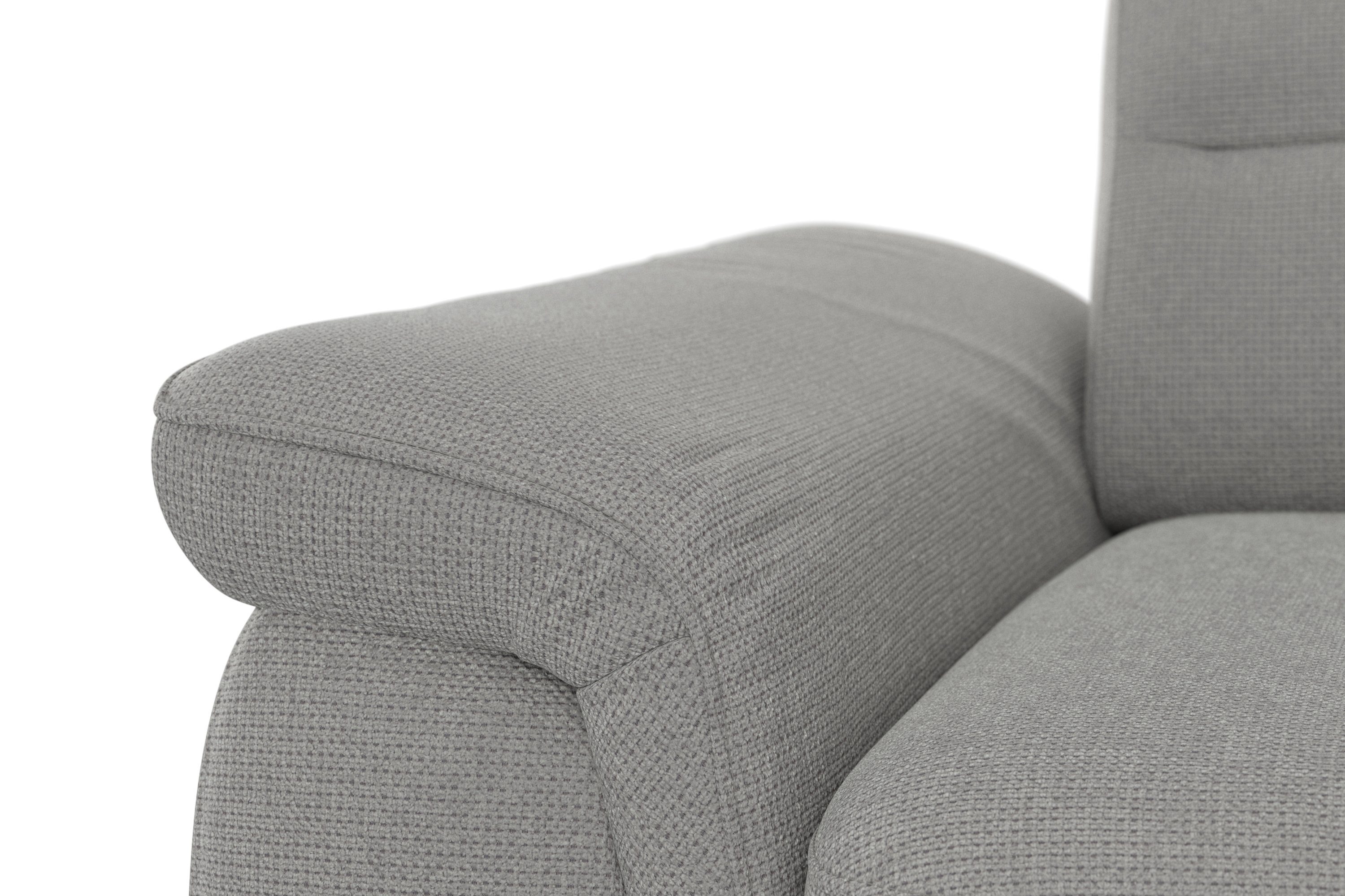 und Ecksofa Armteilfunktion mit mane, optional sit&more Kopfteilverstellung Sinatra, mit