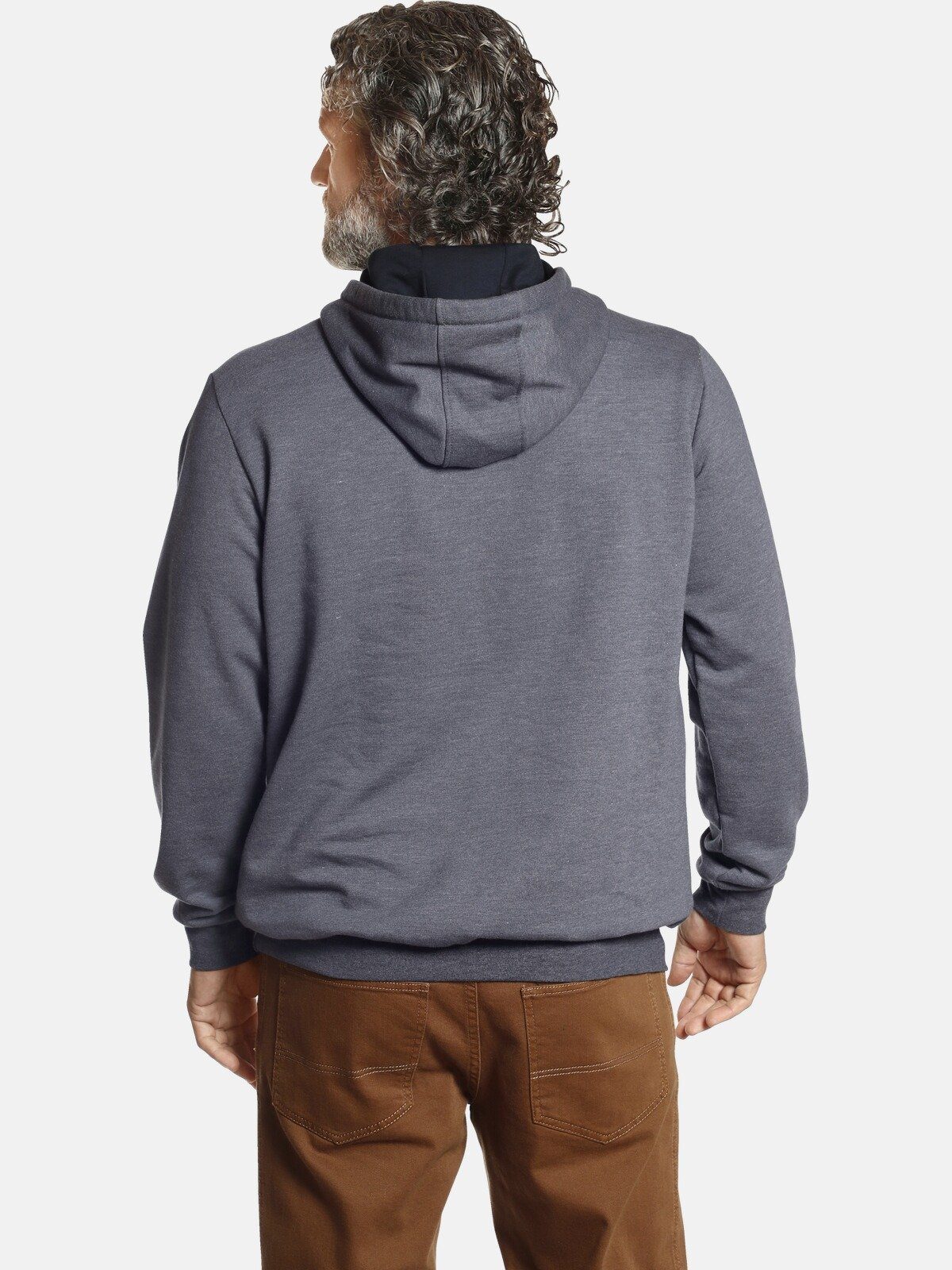 Jan Vanderstorm Kapuzensweatshirt ELLMAR weicher Sweat günstig online kaufen