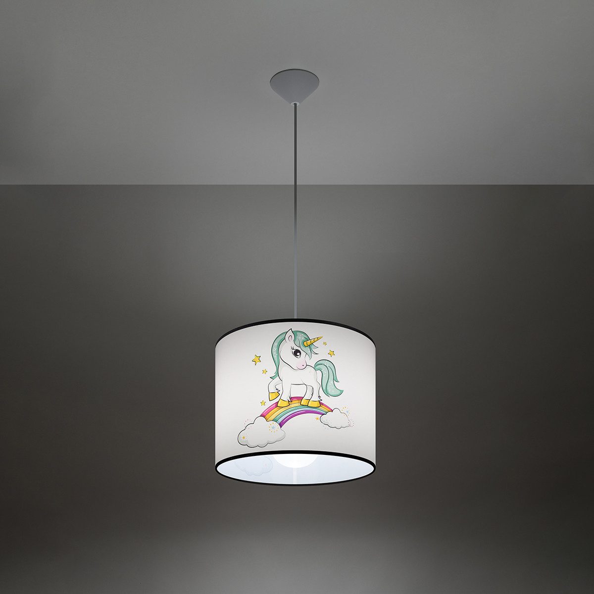 SOLLUX lighting Hängeleuchte Hängeleuchte Unicorn 30, Nicht enthalten