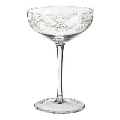 Depot Sektglas »Champagnerglas Fiori«, 100% Glas, aus Glas, Fassungsvermögen: 220 Milliliter