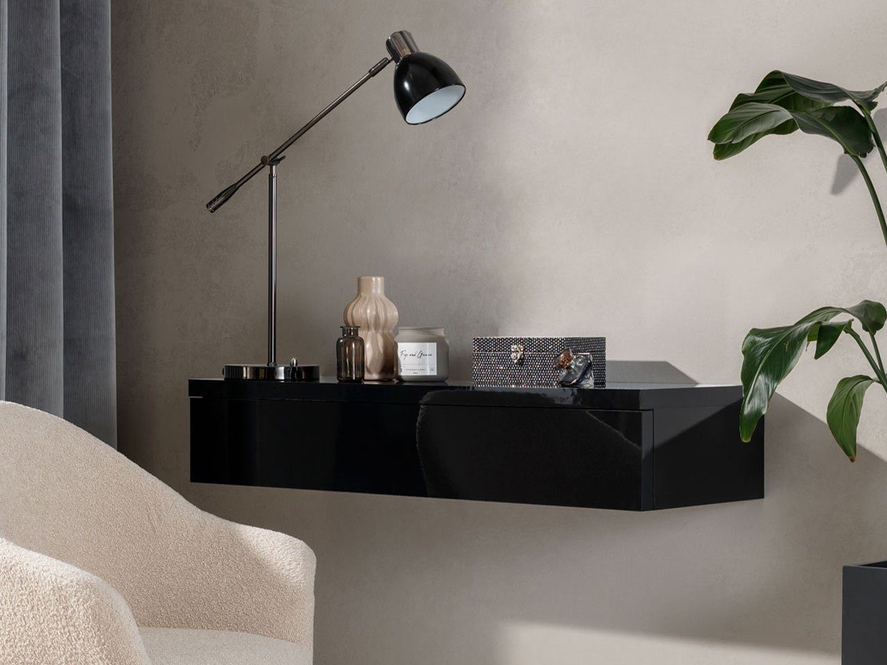 MIRJAN24 Konsolentisch Navene, Kugelgleitschienen mit Dämpfung günstig online kaufen