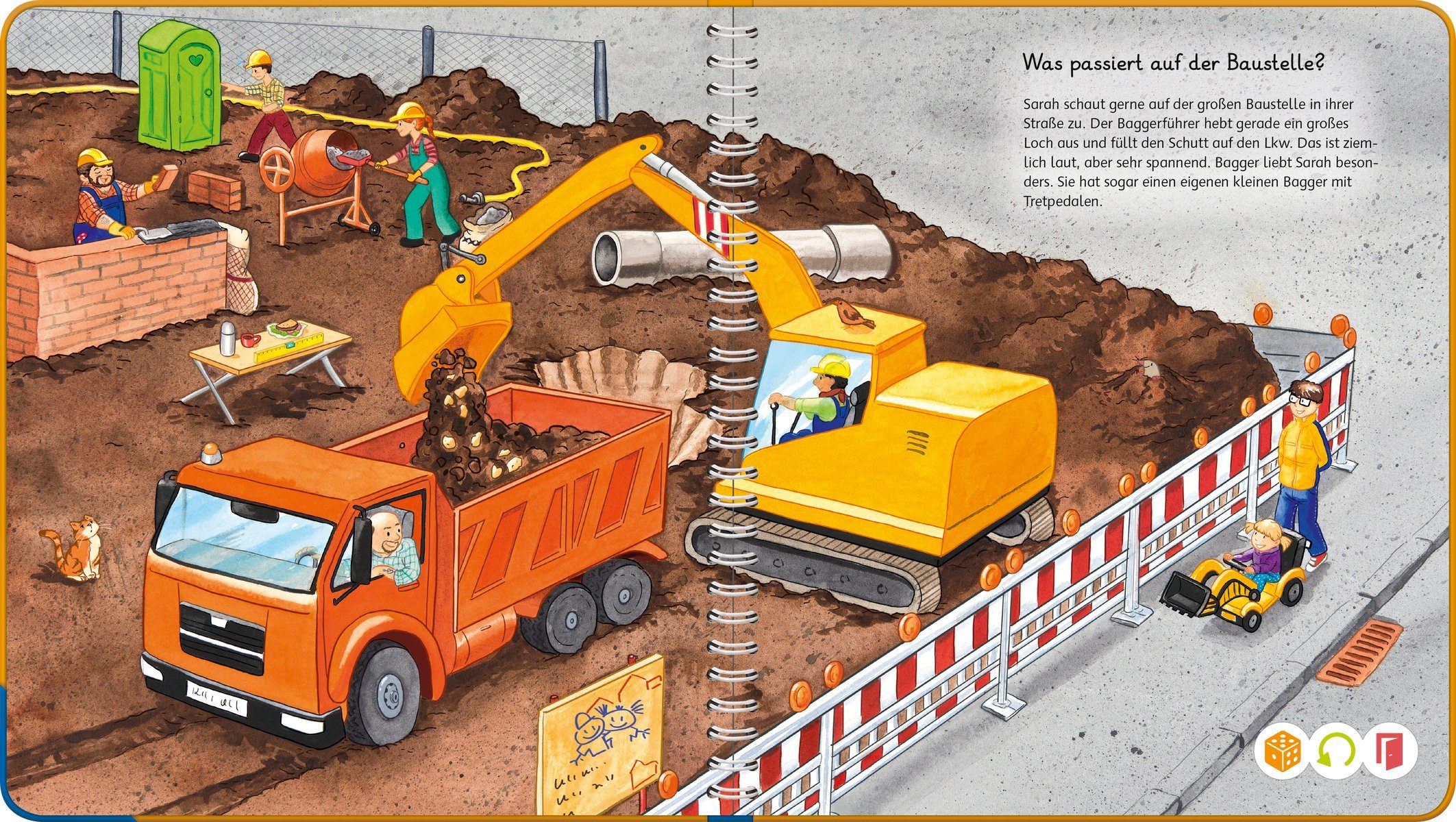 Ravensburger Kinderbuch tiptoi® Mein Wörter-Bilderbuch Unterwegs, Made in Europe
