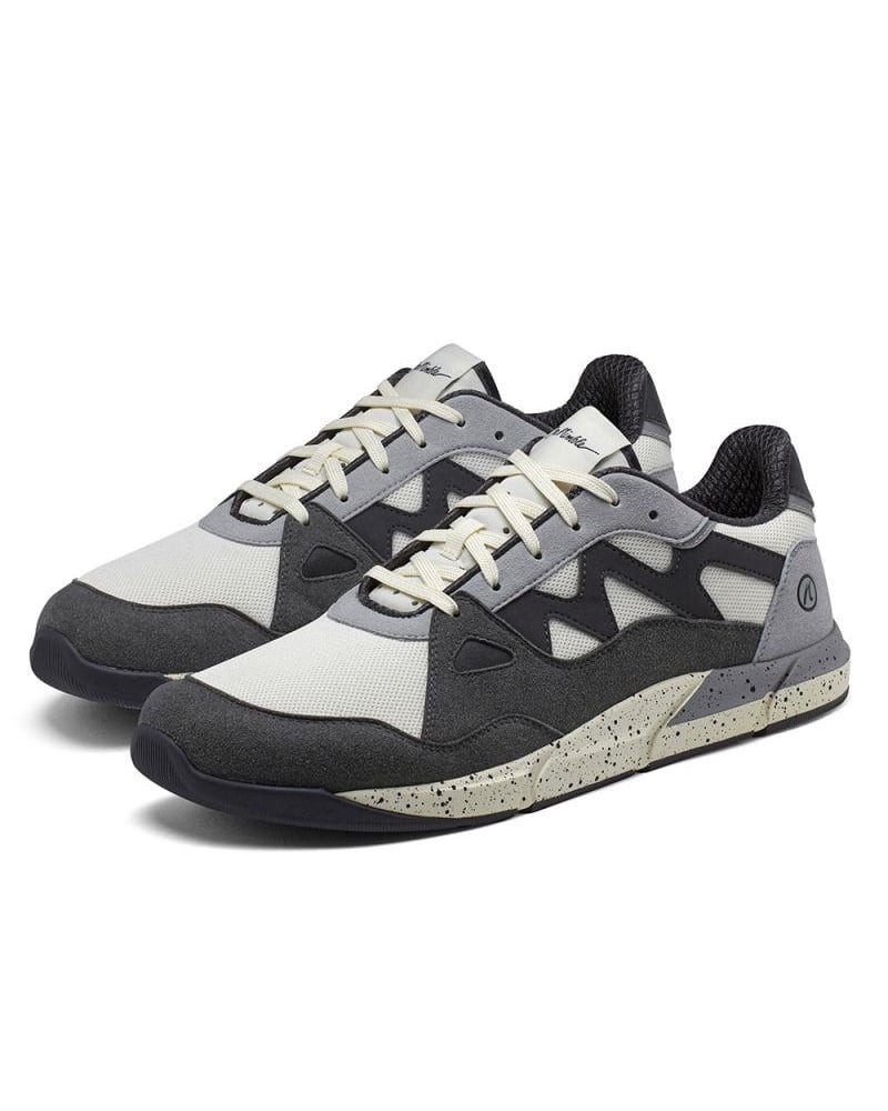 Addict (Zero Drop, breite Zehenbox) offwhite-grau Herren Sneaker