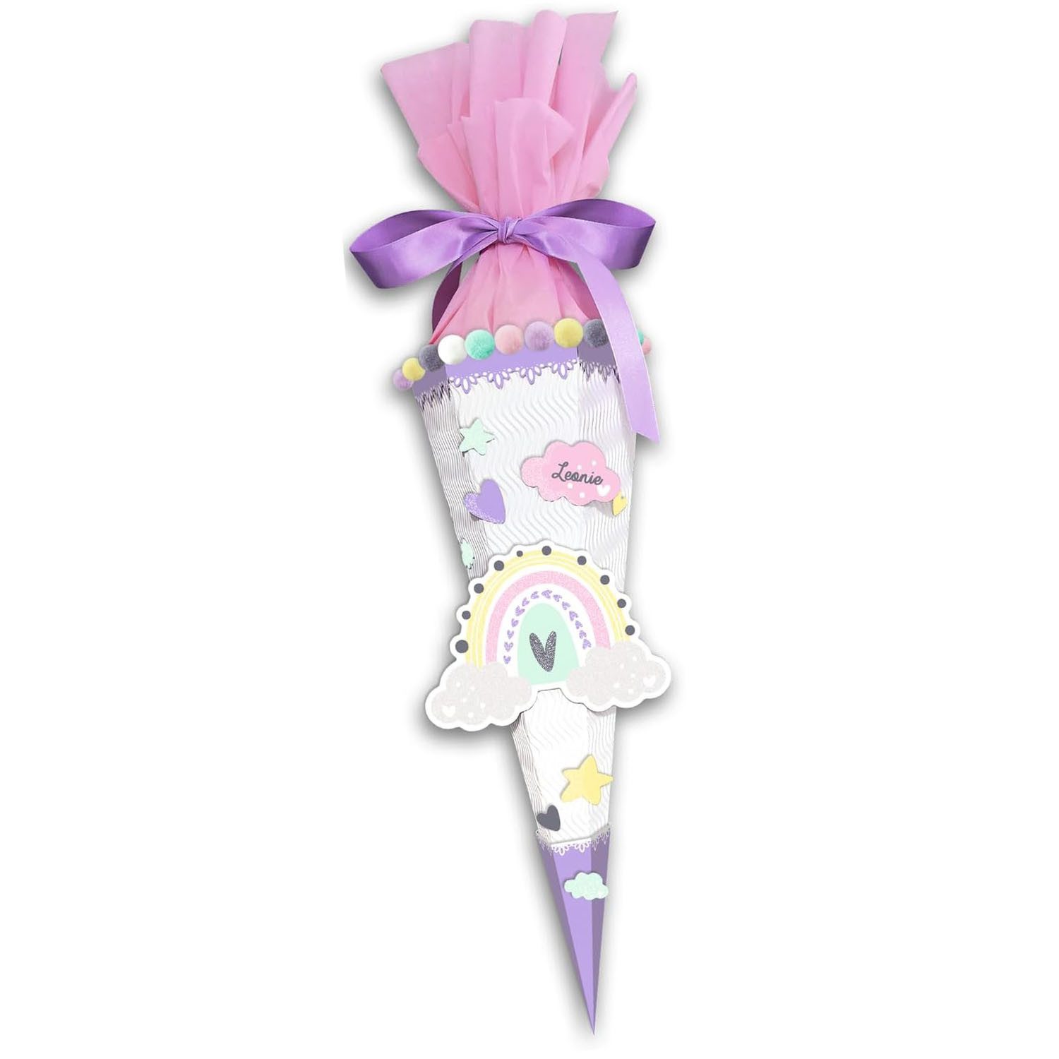 Ursus - Ludwig Bähr Schultüte Ursus Schultüten Bastelset EASY LINE MINI "REGENBOGEN" 41cm