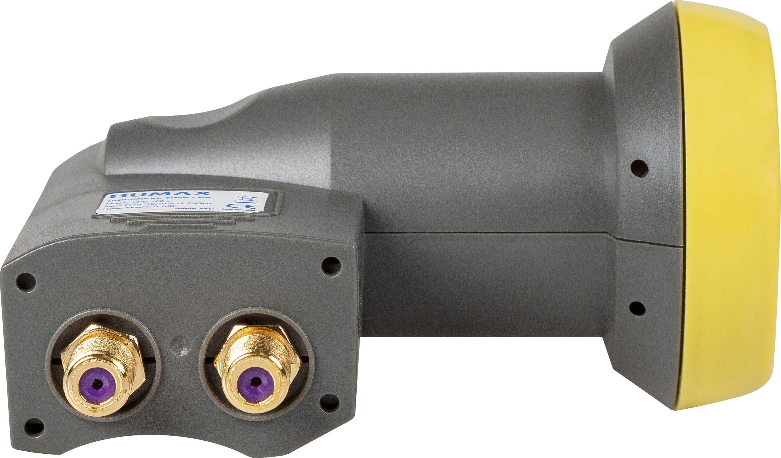 Humax LNB 122s Gold Twin Universal LNB SAT-Antenne – Bild 5 von 5