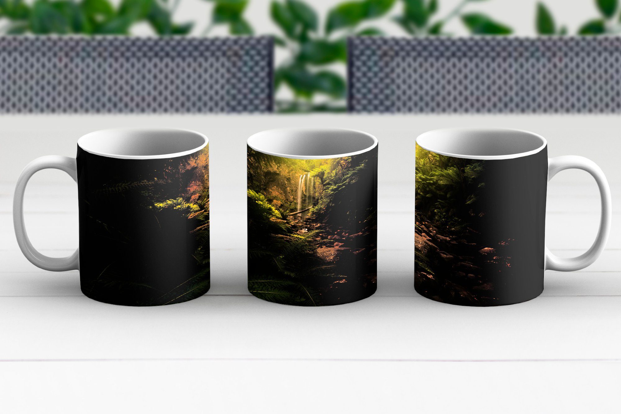 Kaffeetassen, Keramik, Geschenk Becher, MuchoWow Teetasse, Teetasse, Trockene Natur, Tasse