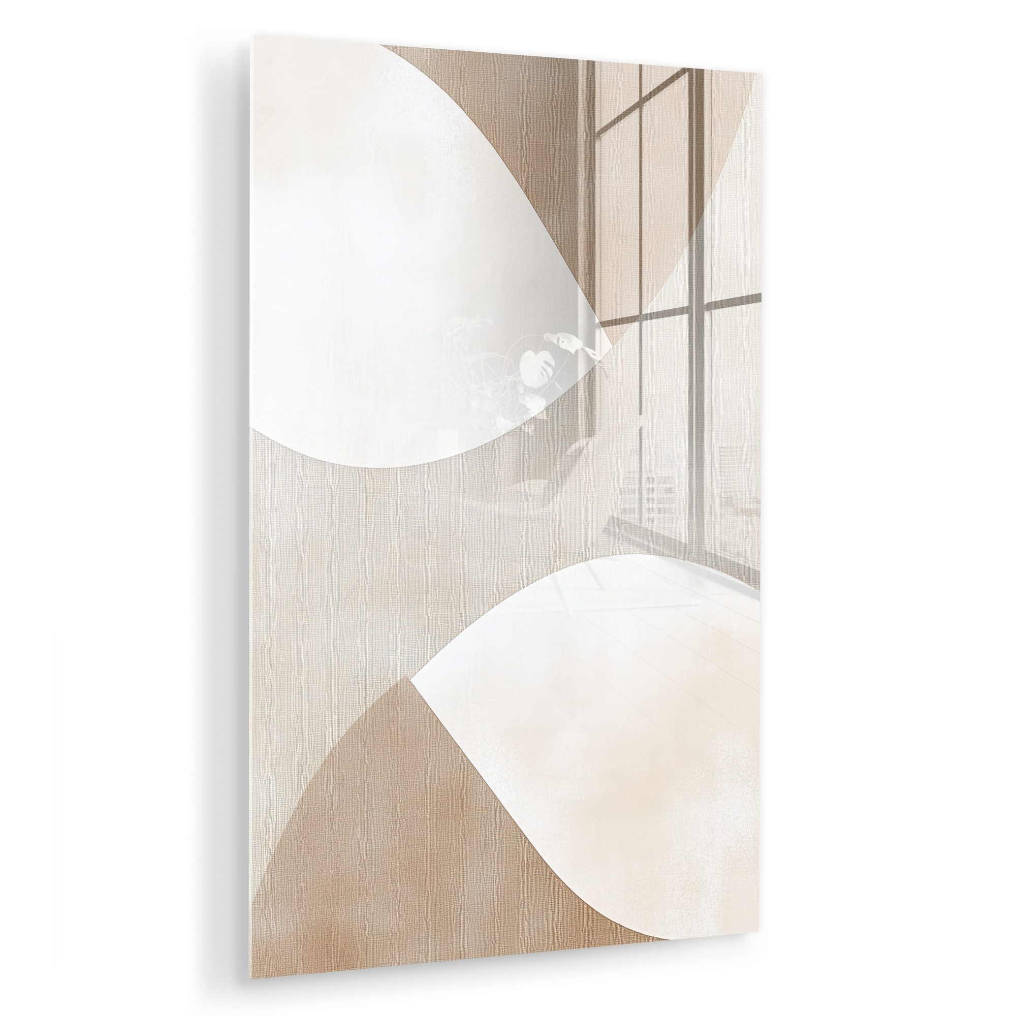 MuchoWow Acrylglasbild Braun - Japandi - günstig online kaufen