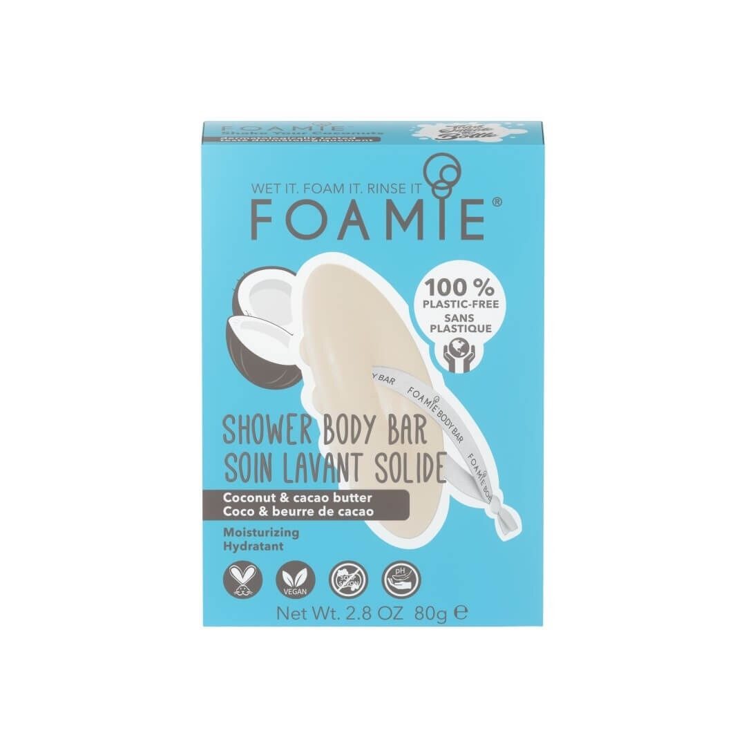 FOAMIE Feste Duschseife Foamie Zeep Shower Body Bar Shake Your Coconuts