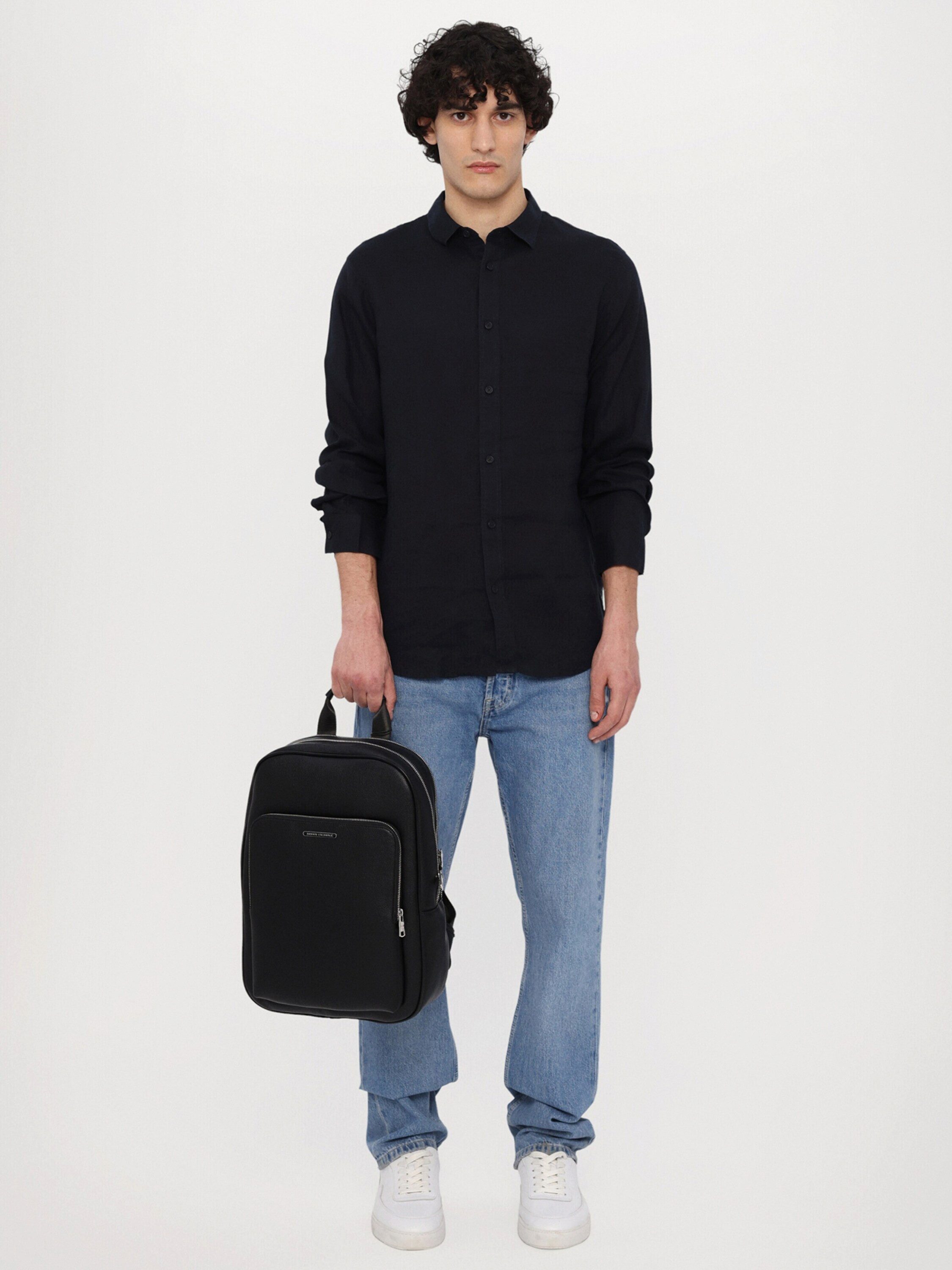 ARMANI EXCHANGE Langarmhemd (1-tlg)