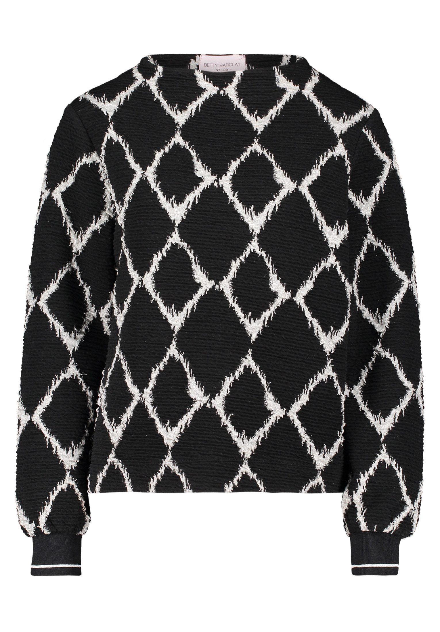 Betty Barclay Sweatshirt Damen Sweatshirt mit Rippbündchen günstig online kaufen