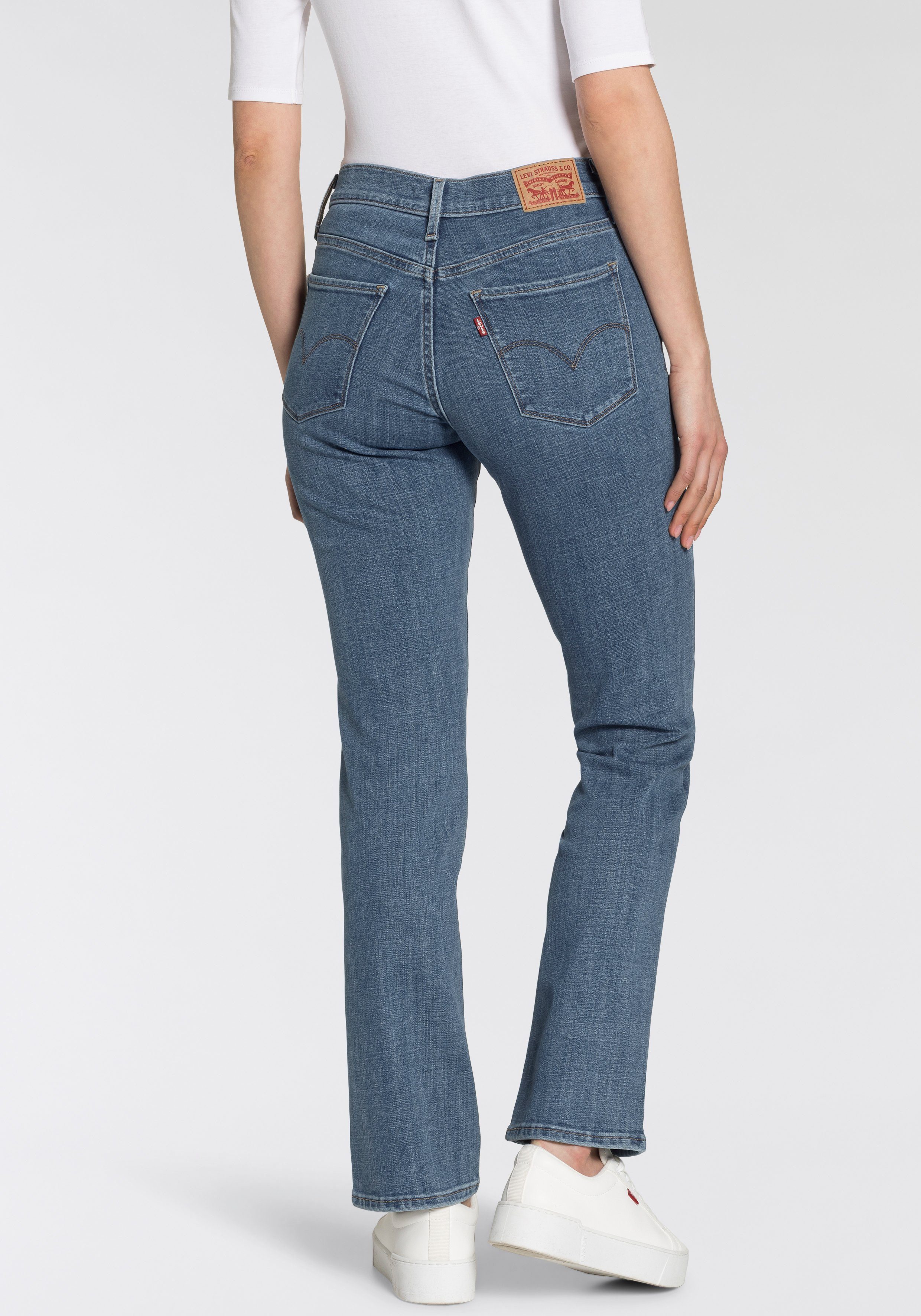 Jeans used Shaping Straight mid indigo 314 Levi's® Gerade blue