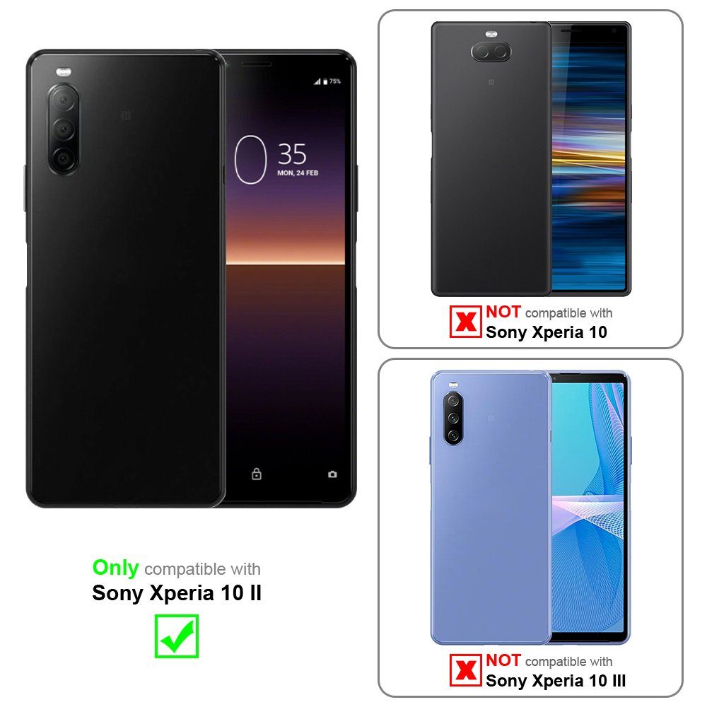 Cadorabo Handykette für Sony Xperia 10 II Kette Sony Xperia 10 II, Handykette für Schutzhülle mit verstellbarem Kordelband Necklace