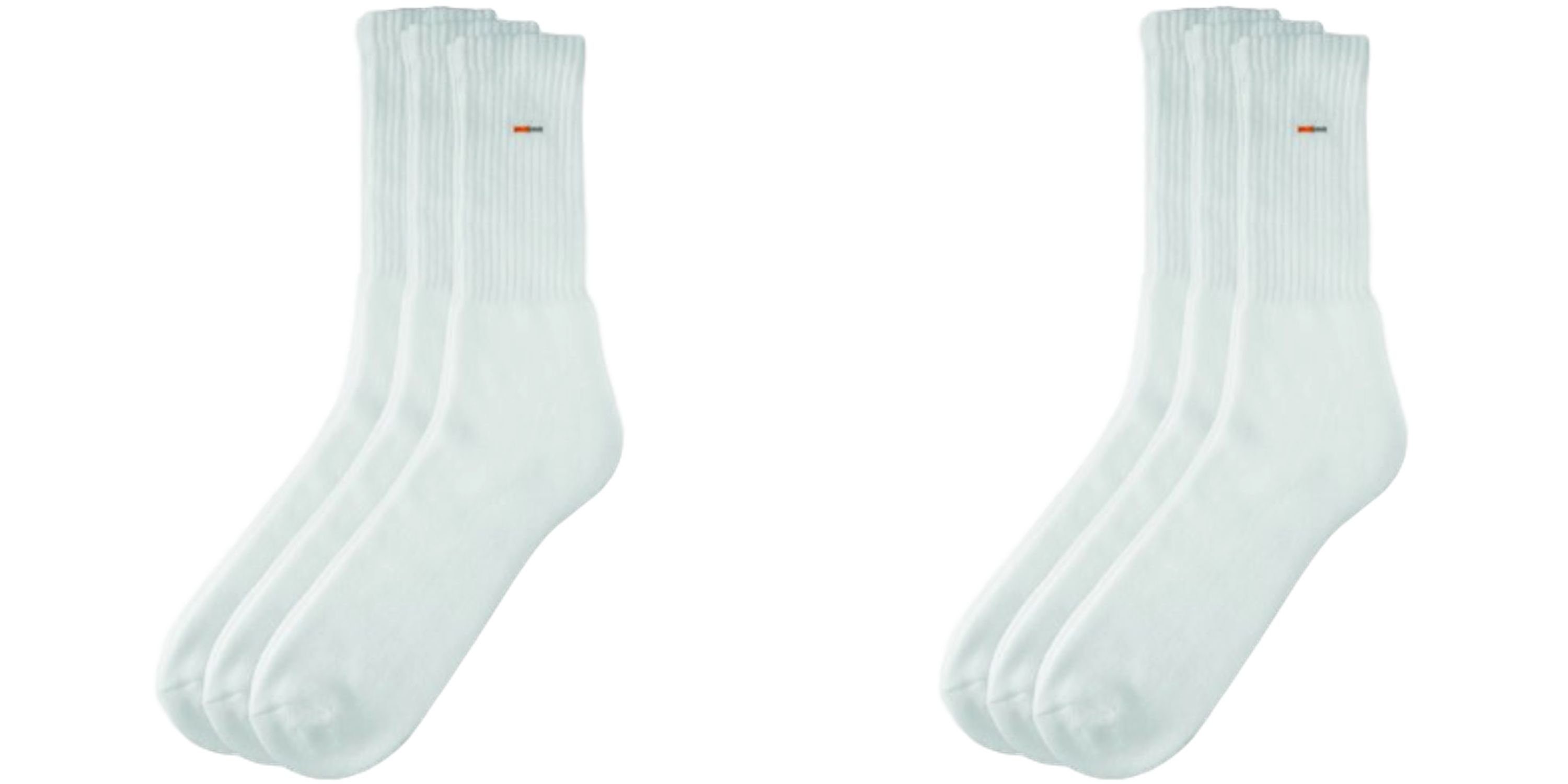 Camano Sportsocken Basic Socken Sportsocke (6-Paar) - Farbe: 6 Paar weiss - Größe: 35 - 38 A11 6 Paar weiss