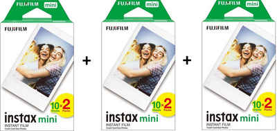 Fujifilm INSTAX Mini Film 60 Fotos für Mini 7s, 8, 9, 11, 25, 70, 90 Sofortbildkamera