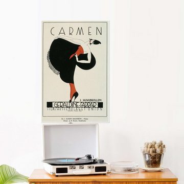 Posterlounge Poster Albert Engstroem, CARMEN - Geraldine Farrar, Malerei