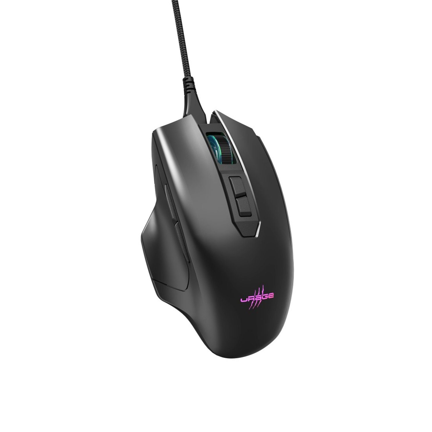 uRage Reaper 410, Schwarz Gaming-Maus (kabelgebunden)