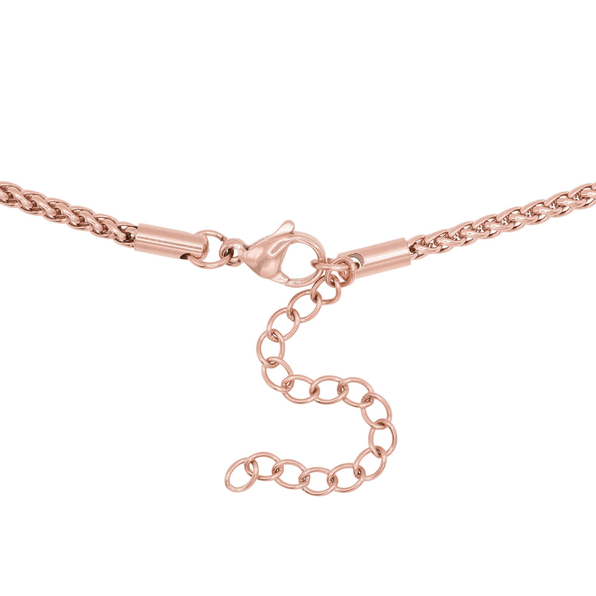 Heideman Collier Giulia rose goldfarben (keine Angabe, inkl. Geschenkverpackung), Halskette ohne Anhänger Frauen