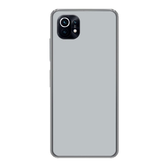 MuchoWow Handyhülle Interieur - Grau - Hell Phone Case Handyhülle Xiaomi Mi 11 Silikon Schutzhülle