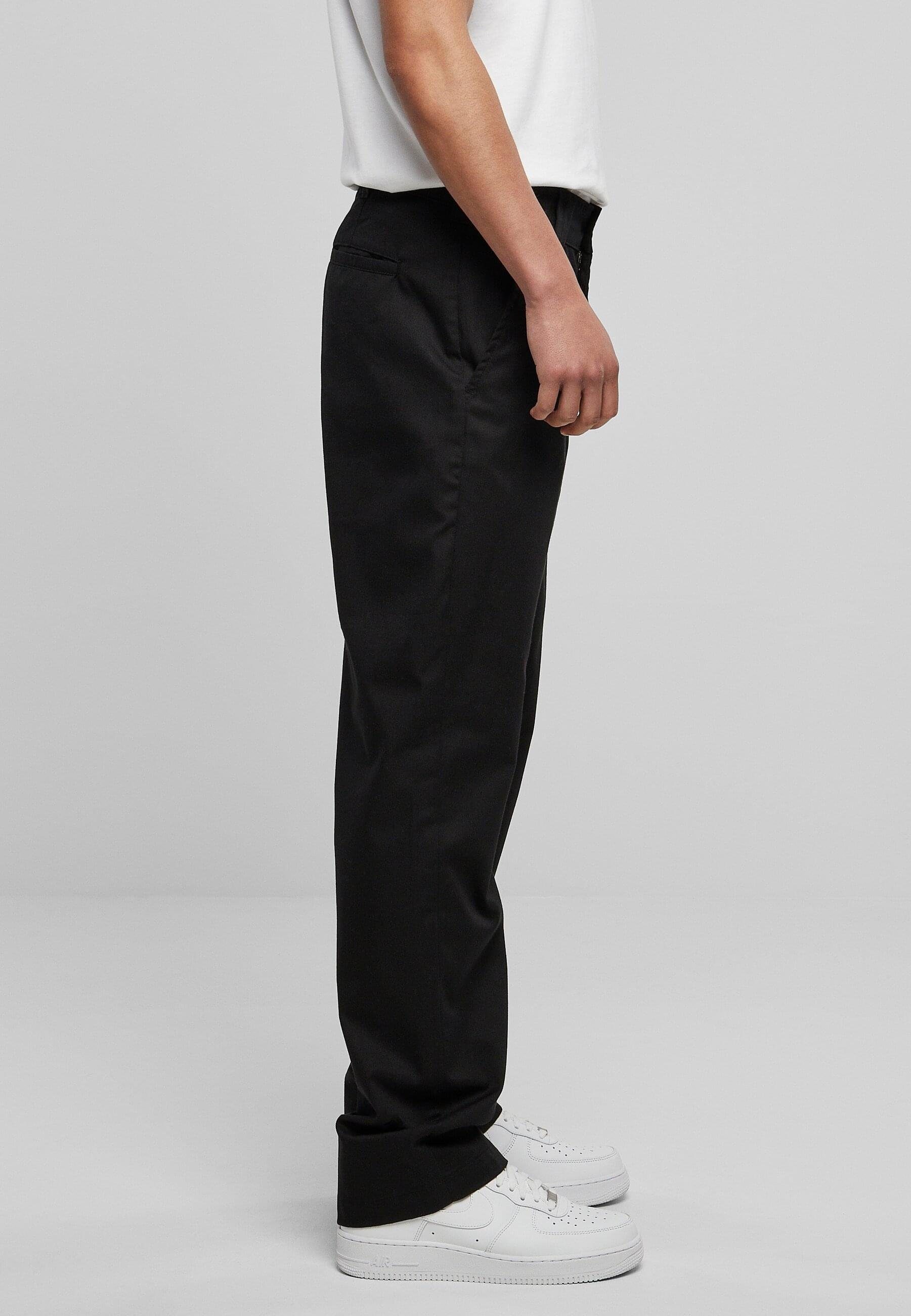 URBAN CLASSICS Stoffhose Herren black (1-tlg) Workwear Pants Classic