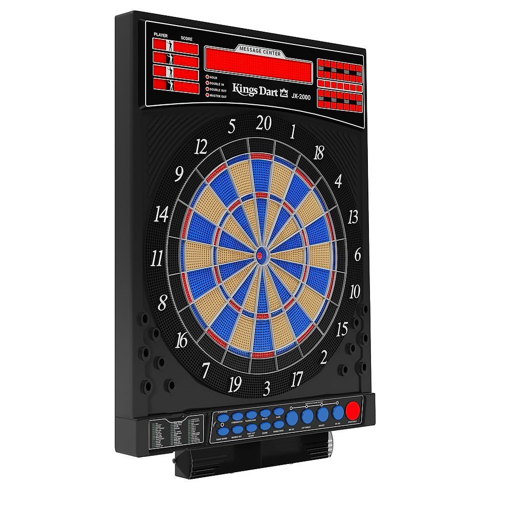 Kings Dart Dartscheibe Elektronische Dartscheibe Profi Turnier 2.0, Professionelle Turnier-Dartscheibe mit Top-Ausstattung – Bild 3 von 5