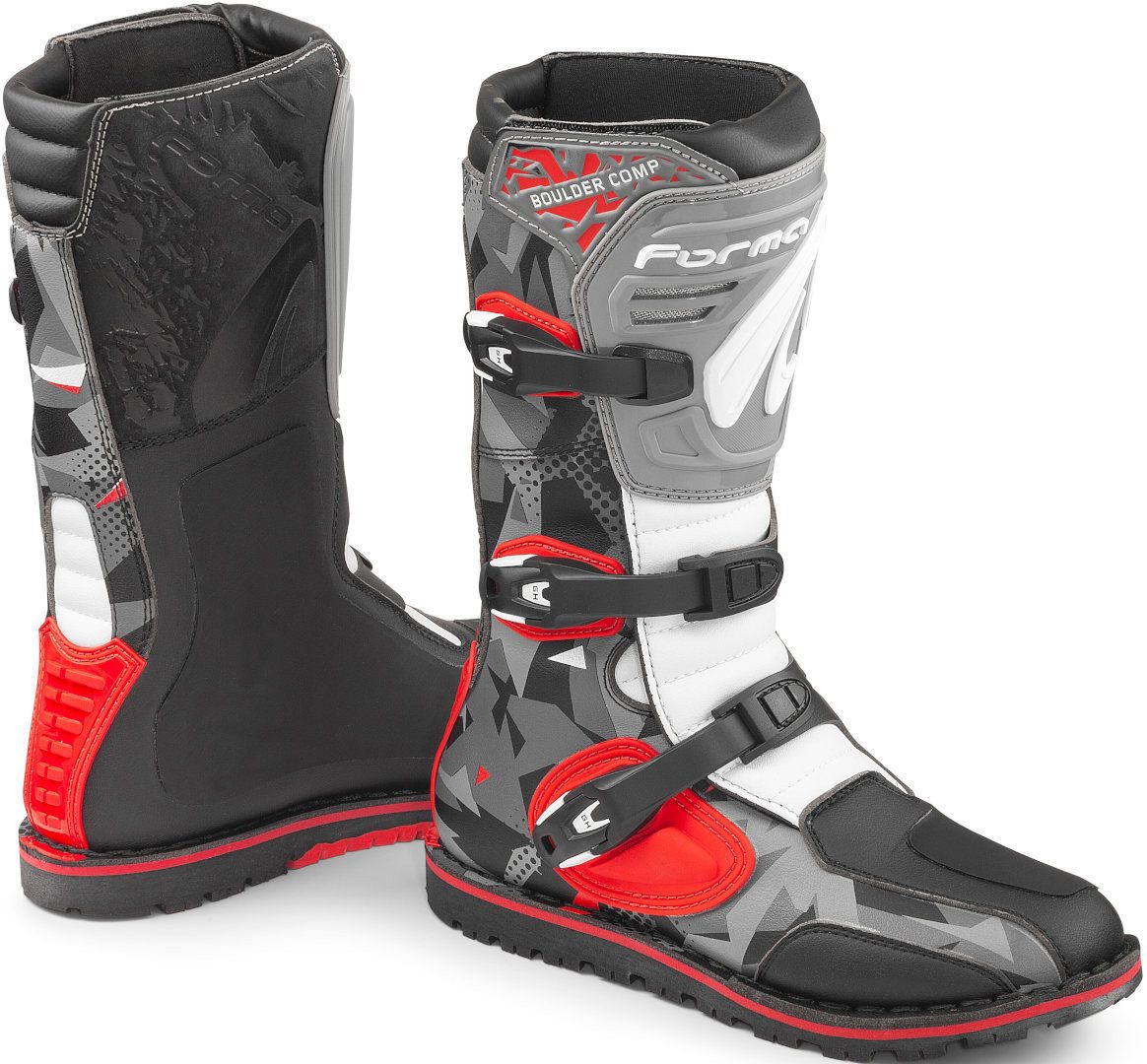 Forma Boulder Comp Motorradstiefel Motorradstiefel wechselbare Sohlen