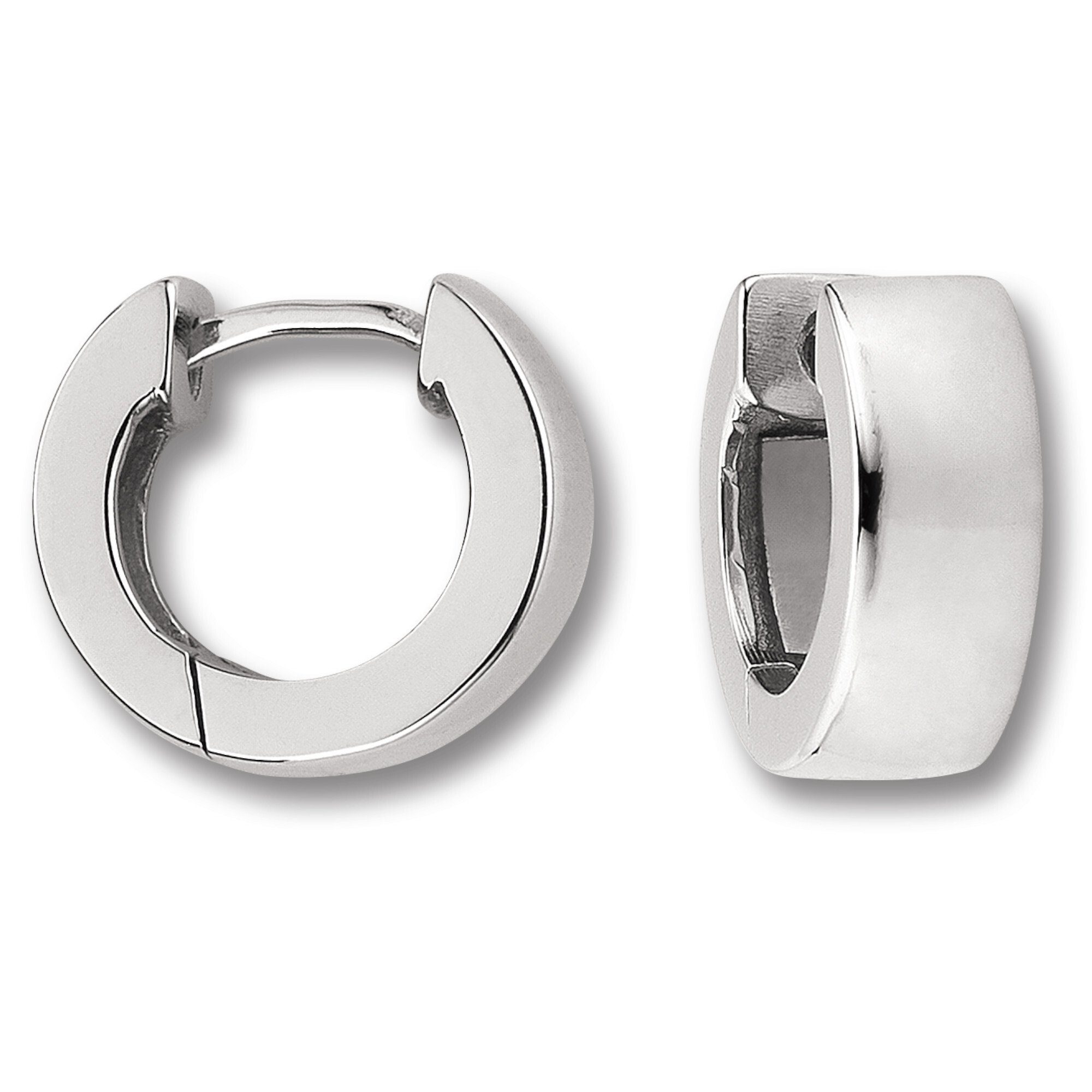 Valentinstagsgeschenk ONE ELEMENT Paar Creolen Ohrringe Creolen aus 925 Silber Ohrringe Creolen aus 925 Silber, Zeitlos elegant – mit Liebe zum Detail