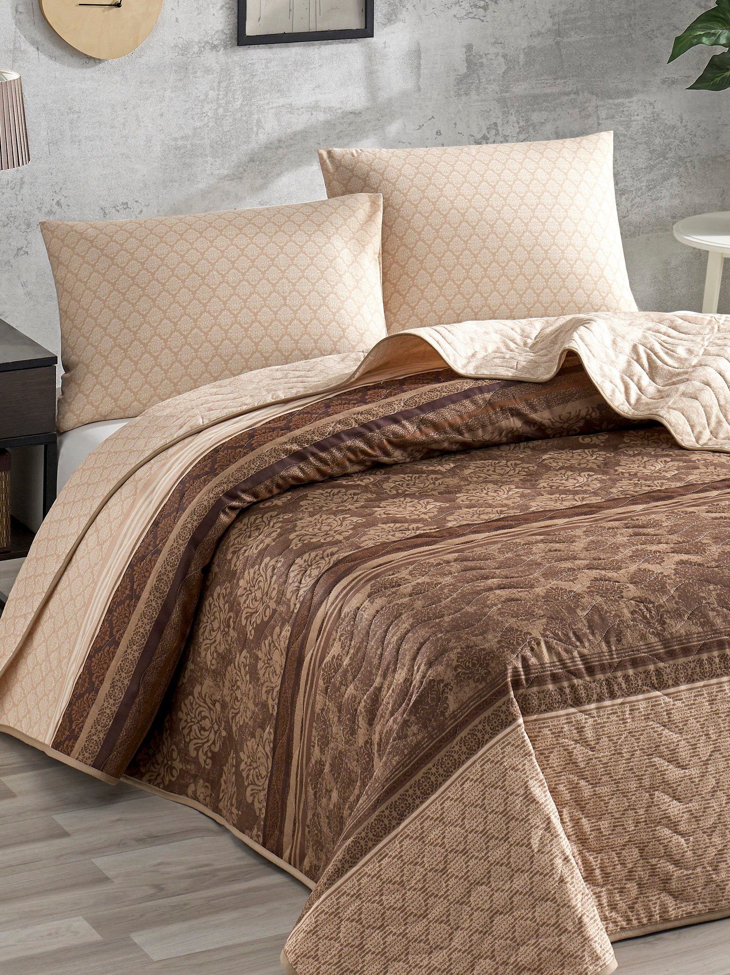 L'Essentiel Maison Bettdecke + Kopfkissen 65% COTTON / 35% POLYESTER J7535 günstig online kaufen